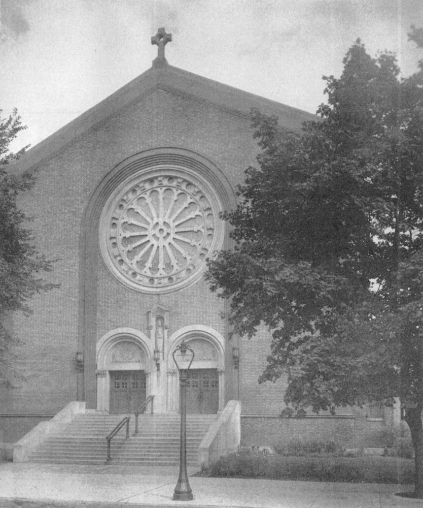 Church doors, 1949